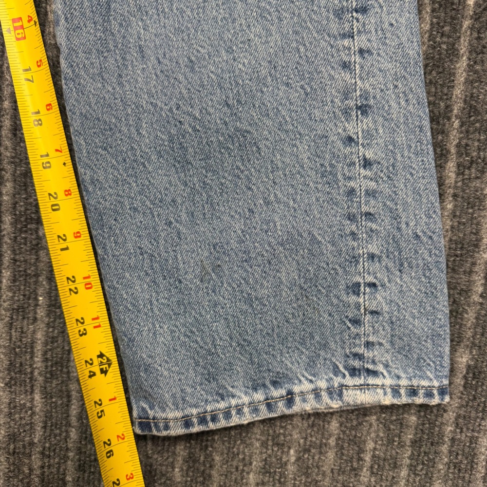 Edwin Womens 27 Blue Kali Ankle Vintage Straight Floral Pocket Jeans (2355) - Picture 8 of 10